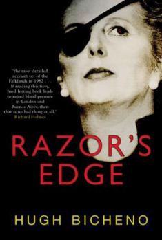 Hardcover Razor's Edge: The Unofficial History of the Falklands War Book