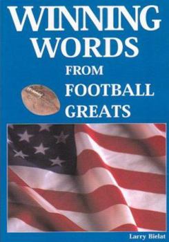 Paperback Winning Words From Football Greats Book