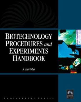 Hardcover Biotechnology Procedures and Experiments Handbook [with Cdrom] [With CDROM] Book