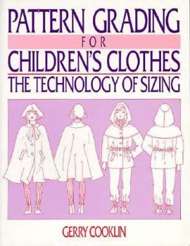 Paperback Pattern Grading for Children's Clothes Book