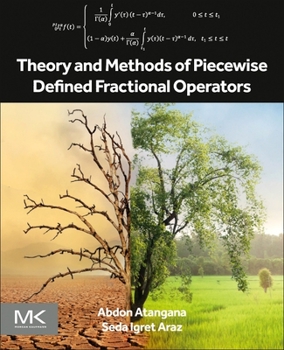 Paperback Theory and Methods of Piecewise Defined Fractional Operators Book