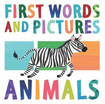 Board book First Words and Pictures: Animals Book