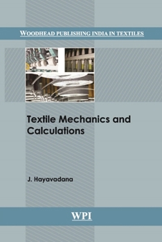Hardcover Textile Mechanics and Calculations Book