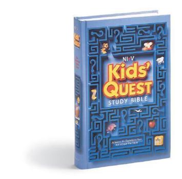 Hardcover Kids' Quest Study Bible-NIrV Book