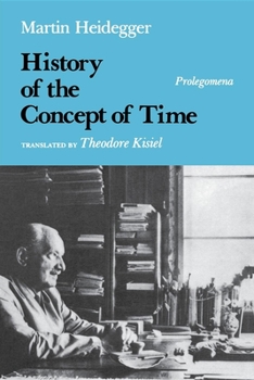 Paperback History of the Concept of Time: Prolegomena Book