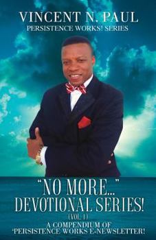 Paperback No More... Devotional Series! (Vol. 1) Book