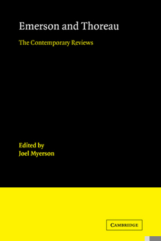 Paperback Emerson and Thoreau: The Contemporary Reviews Book