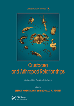 Paperback Crustacea and Arthropod Relationships Book
