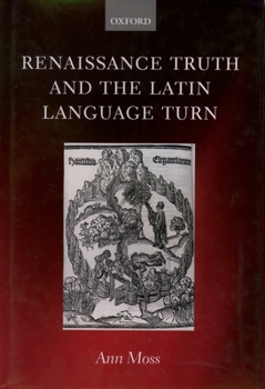 Hardcover Renaissance Truth and the Latin Language Turn Book