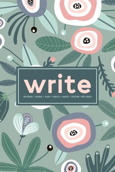 Paperback Write: Notebook - Journal - Diary- Libreta - Cahier - Taccuino - Notizbuch: 110 Pages for Writing, Drawing, Sketching & Organ Book