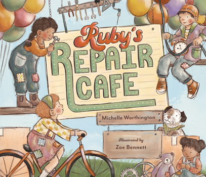 Hardcover Ruby's Repair Café Book