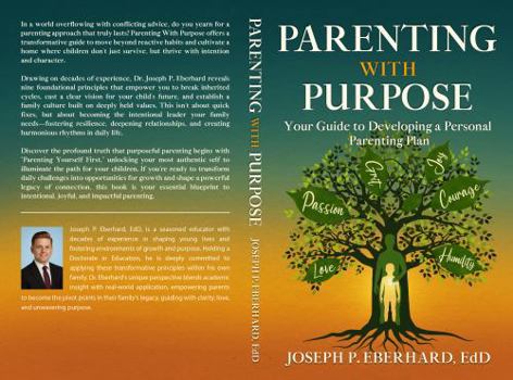 Paperback Parenting With Purpose: Your Guide to Developing a Personal Parenting Plan Book