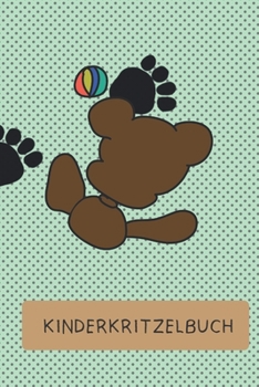 Paperback Kinderkritzelbuch: Zeichnen und Malen für Kinder [German] Book