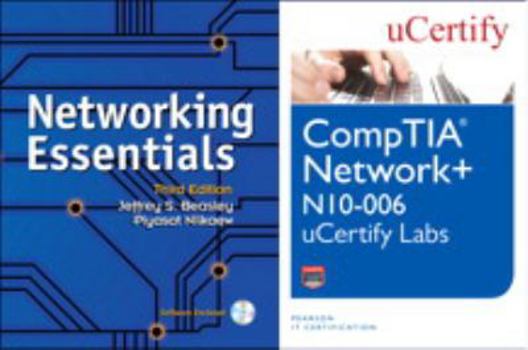 Hardcover Networking Essentials Textbook and Comptia Network+ N10-006 Ucertify Labs Bundle Book