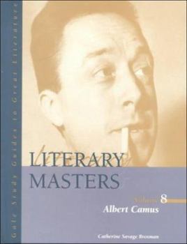 Hardcover Literary Masters Albert Camus Book