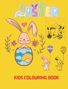 Paperback Easter kids colouring book: Easter colouring books for kids ages 4-8 Book