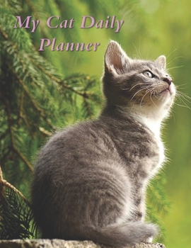 Paperback My Cat Daily Planner Book