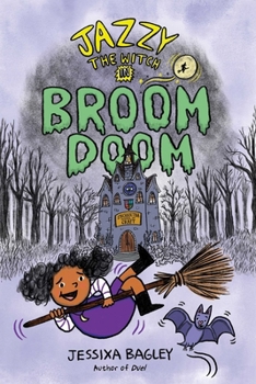 Hardcover Jazzy the Witch in Broom Doom Book