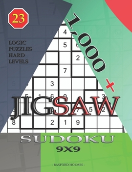 1,000 + sudoku jigsaw 9x9: Logic puzzles hard levels (Jigsaw sudoku)