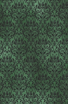 Paperback Dot Grid Journal Notebook: Green Gothic Grunge- Bullet Planner Book - Dotted Grid - 5.5 X 8.5" 120 Pg - DIY Weekly Spread - Organizer - Habit Tra Book
