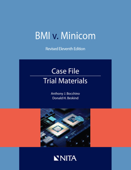 Paperback BMI v. Minicom, Case File, Trial Materials Book