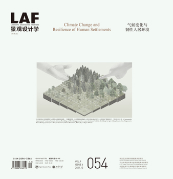 Paperback Landscape Architecture Frontiers 054: Climate Change and Resilience of Human Settlements Book