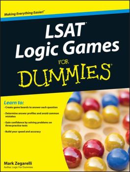 Paperback LSAT Logic Games For Dummies Book