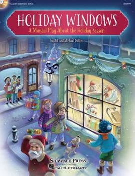 Hardcover Holiday Windows Book