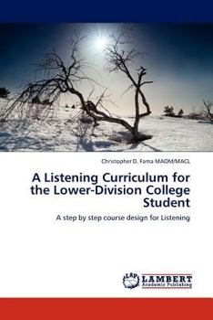 Paperback A Listening Curriculum for the Lower-Division College Student Book