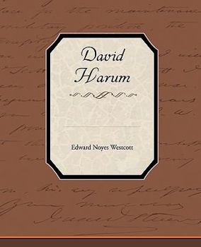 David Harum; A Story Of American Life