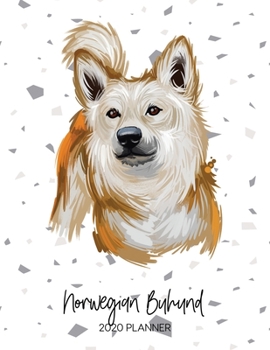 Paperback Norwegian Buhund 2020 Planner: Dated Weekly Diary With To Do Notes & Dog Quotes Book