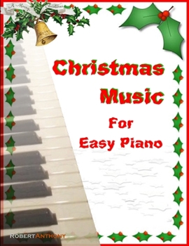 Paperback Christmas Music for Easy Piano Book