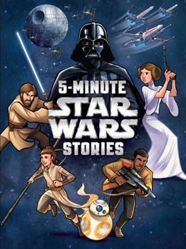 Hardcover Star Wars: 5minute Star Wars Stories Book