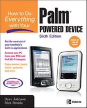 Paperback How to Do Everything with Your Palm Powered Device, Sixth Edition Book