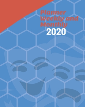 Paperback Planner Weekly and Monthly 2020: Weekly & Monthly Planner Jan 1, 2020 to Dec 31, 2020: (2020 Pretty Simple Planners) Book