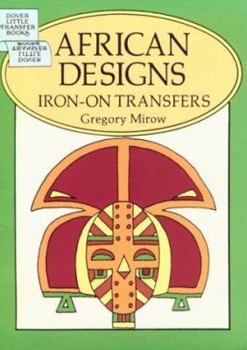 Paperback African Designs Iron-On Transfer Book