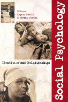 Paperback Social Psychology: Identities and Relationships Book