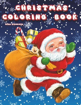 Paperback Christmas Coloring Book for Kids Book