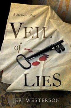 Hardcover Veil of Lies: A Medieval Noir Book