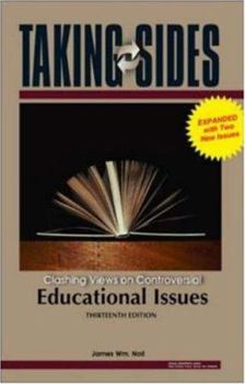 Paperback Taking Sides: Clashing Views on Controversial Educational Issues, Expanded Book
