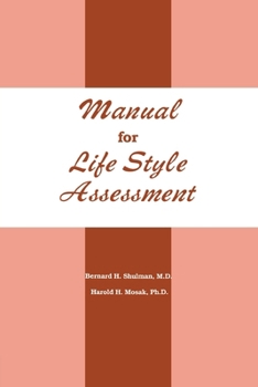 Paperback Manual For Life Style Assessment Book