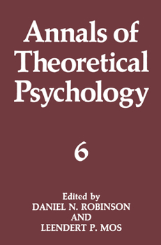 Hardcover Annals of Theoretical Psychology Book
