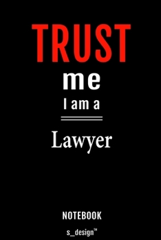 Notebook for Lawyers / Lawyer: awesome handy Note Book [120 blank lined ruled pages]