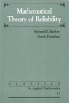 Paperback Mathematical Theory of Reliability Book