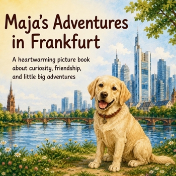 Paperback Maja's Adventures in Frankfurt am Main: Picture book for children Book