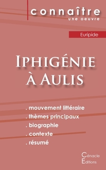 Paperback Fiche de lecture Iphigénie à Aulis de Euripide (Analyse littéraire de référence et résumé complet) [French] Book