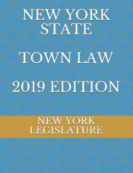 Paperback New York State Town Law 2019 Edition Book