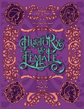 Paperback History is Female: Coloring book
