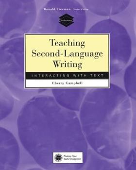 Paperback Teaching Second-Language Writing: Interacting with Text Book