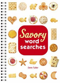 Paperback Savory Word Searches Book